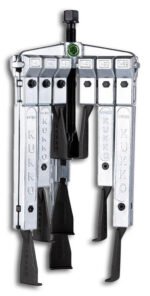 KUKKO universal puller, three-armed mod. 20-10-SP, clamping width/depth: 120/100-200-250 m