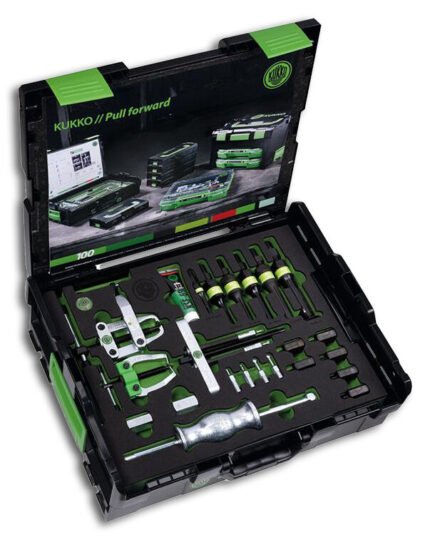 KUKKO Universal puller set 8-40mm 21 pcs. system case