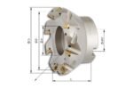 PREMIO face milling cutter 45 degrees with IK D 63mm Z 6