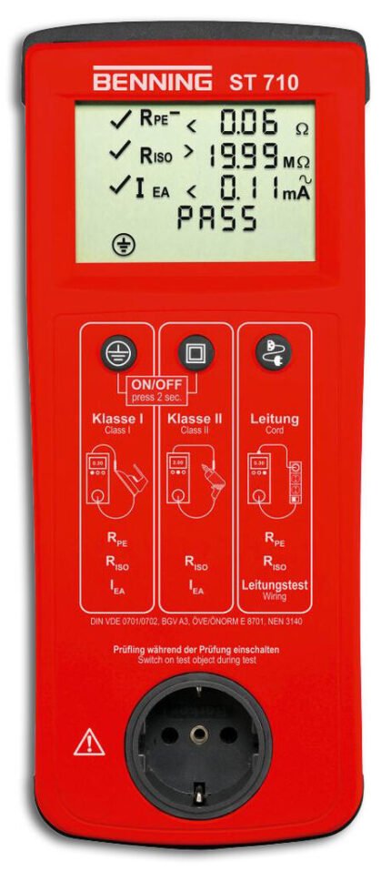 BENNING appliance tester ST710