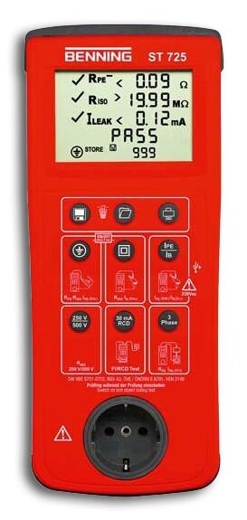 BENNING appliance tester ST725