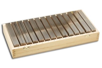 FORMAT parallel shim set, nominal size according to ISO 2768 m length 150 mm, in wooden case