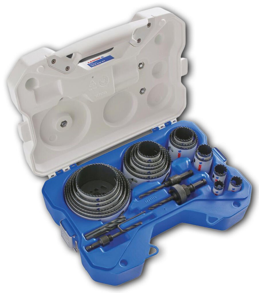 pre124394-schatten_825649 LENOX hole saw set BIG DADDY HSSBi 19-121mm