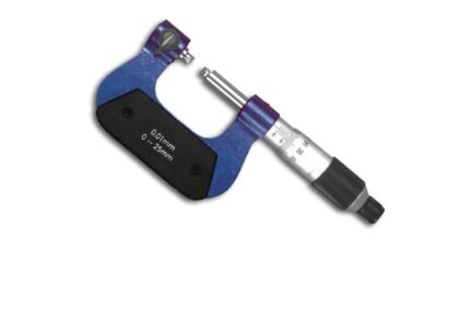 FORMAT Micrometer set for thread measurement with interchangeable inserts