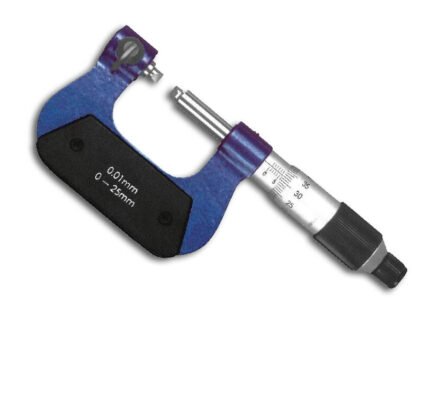 FORMAT Micrometer set for thread measurement with interchangeable inserts