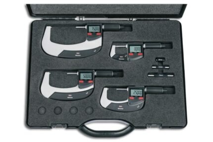 MAHR Digital Micrometer Set 0-100mm, IP65