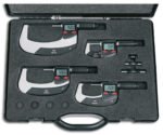 MAHR Digital Micrometer Set 0-100mm, IP65