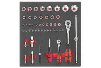 FORMAT tool module socket wrench 1/4+1/2" 2/3.