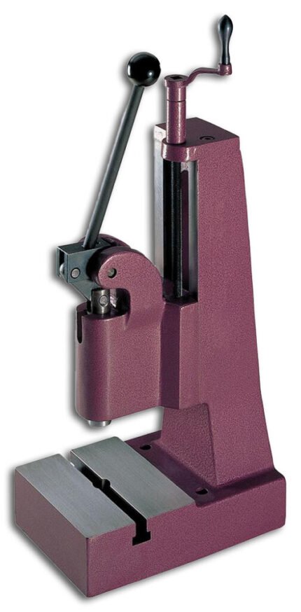 BERG & SCHMID Hand lever press with toggle lever mod. HK 800, pressure force 8.0 kN