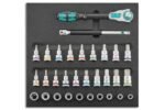 WERA tool module 1/3 socket wrench 1/2" cyclop and holding function