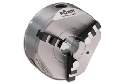 RÖHM three-jaw lathe chuck DURO-M, DIN 55027