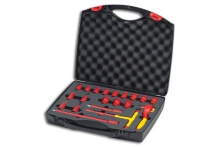WIHA ratchet wrench set insulated 3/8" 7207NK2001 Tool set insulated