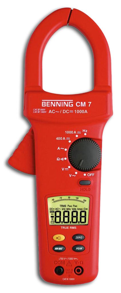 BENNING Digital Current Clamp Multimeter CM 7