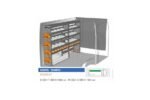 Brillmobil in-vehicle equipment Mercedes Benz Sprinter from 2006 driver's side 2241x365x1540 mm (Block 01)