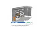 Brillmobil in-vehicle equipment Mercedes Benz Sprinter from 2018 driver's side 2749x365x1690 mm (Block 03)