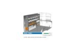 Brillmobil in-vehicle equipment Volkswagen Transporter T6 driver's side 1942x365x1290 mm (Block 02)