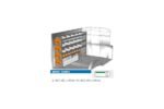 Brillmobil in-vehicle equipment Volkswagen Transporter T6 driver's side 1942x365x1200 mm (Block 07)