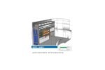 Brillmobil in-vehicle equipment Volkswagen Transporter T6 driver's side 1942x365x1200 mm (Block 09)