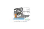 Brillmobil in-vehicle equipment Volkswagen Transporter T6 driver's side 1942x365x1200 mm (Block 11)