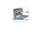 Brillmobil in-vehicle equipment Volkswagen Transporter T6 driver's side 1942x365x1200 mm (Block 12)
