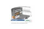 Brillmobil in-vehicle equipment Mercedes Benz Vito from 2015 driver's side 1733x365x1190 mm (Block 02)