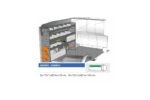 Brillmobil in-vehicle equipment Mercedes Benz Vito from 2015 driver's side 1733x365x1190 mm (Block 14)