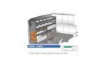 Brillmobil in-vehicle equipment Mercedes Benz Vito from 2015 driver's side 2032x365x1150 mm (Block 14)